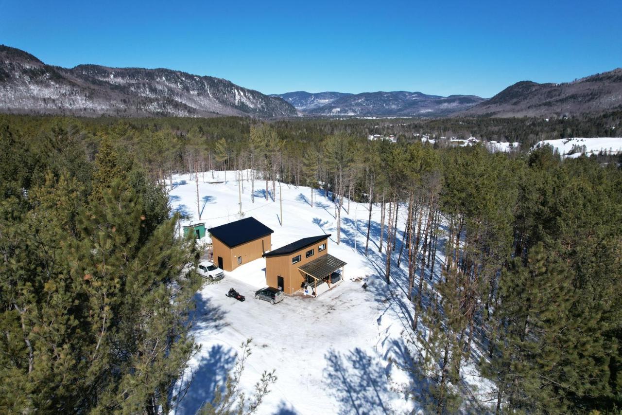 Vallee Bras Du Nord Jumeau #1 Avec Spa Saint-Raymond Exterior foto